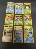 15 Count Lot of ALL Vintage 1st Edition Pokemon Trading Cards