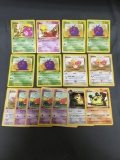 15 Count Lot of ALL Vintage 1st Edition Pokemon Trading Cards