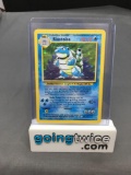 1999 Pokemon Base Set Unlimited Blastoise Holo Trading Card - 2/102