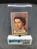 1952 Topps Look N See #104 QUEEN ELIZABETH II Vintage Trading Card