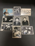 9 Card Lot of 1960's Vintage The Beetles Trading Cards from Collection - Unresearched