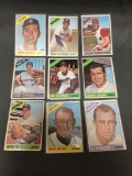 9 Card Lot of 1966 Topps Vintage Baseball Cards from Huge Collection