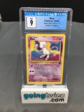 CGC Graded 2000 Pokemon League Black Star Promo #8 MEW Trading Card - MINT 9