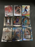 9 Card Lot of Basketball ROOKIE Cards - Newer Sets - Prizm and More - HUGE UPSIDE!!