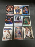 9 Card Lot of Basketball ROOKIE Cards - Newer Sets - Prizm and More - HUGE UPSIDE!!