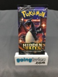 Factory Sealed 2019 Pokemon HIDDEN FATES 10 Card Booster Pack