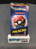 Factory Sealed Pokemon DETECTIVE PIKACHU 4 Card Booster Pack