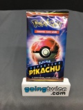 Factory Sealed Pokemon DETECTIVE PIKACHU 4 Card Booster Pack