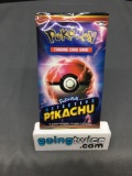 Factory Sealed Pokemon DETECTIVE PIKACHU 4 Card Booster Pack