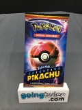 Factory Sealed Pokemon DETECTIVE PIKACHU 4 Card Booster Pack