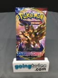 Factory Sealed Pokemon SWORD & SHIELD Base 10 Card Booster Pack