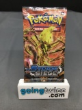 Factory Sealed Pokemon XY STEAM SIEGE 10 Card Booster Pack