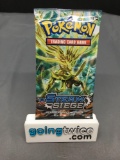 Factory Sealed Pokemon XY STEAM SIEGE 10 Card Booster Pack