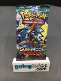 Factory Sealed Pokemon Sun & Moon GUARDIANS RISING 10 Card Booster Pack