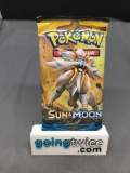 Factory Sealed Pokemon SUN & MOON Base 10 Card Booster Pack