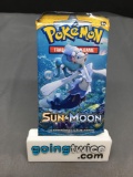 Factory Sealed Pokemon SUN & MOON Base 10 Card Booster Pack