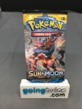 Factory Sealed Pokemon SUN & MOON Base 10 Card Booster Pack