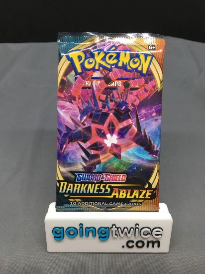Factory Sealed 2020 Pokemon Sword & Shield DARKNESS ABLAZE 10 Card Booster Pack