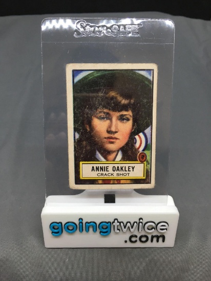 1952 Topps Look N See #46 ANNIE OAKLEY Vintage Trading Card