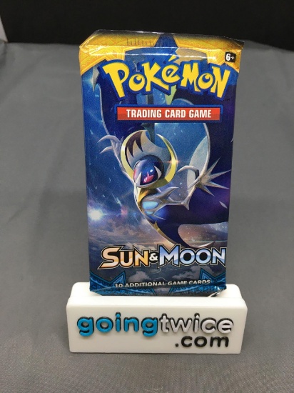 Factory Sealed Pokemon SUN & MOON Base 10 Card Booster Pack