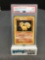 PSA Graded 1999 Pokemon Base Set Unlimited #68 VULPIX Trading Card - MINT 9