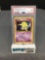 PSA Graded 1999 Pokemon Base Set Unlimited #49 DROWZEE Trading Card - MINT 9