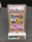PSA Graded 1999 Pokemon Base Set Unlimited #43 ABRA Trading Card - GEM MINT 10