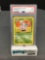 PSA Graded 1999 Pokemon Base Set Unlimited #37 NIDORINO Trading Card - MINT 9