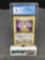 CGC Graded 1999 Pokemon Jungle 1st Edition #56 MEOWTH Trading Card - MINT 9