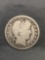 1906-D United States Barber Silver Half Dollar - 90% Silver Coin from Estate