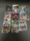 9 Card Lot of REFRACTOR & PRIZM Sports Cards with Rookies Stars and More!