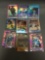 9 Card Lot of REFRACTOR & PRIZM Sports Cards with Rookies Stars and More!