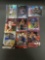 9 Card Lot of REFRACTOR & PRIZM Sports Cards with Rookies Stars and More!