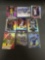 9 Card Lot of REFRACTOR & PRIZM Sports Cards with Rookies Stars and More!