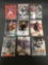 9 Card Lot of SERIAL NUMBERED Sports Cards from Huge Collection - Stars, Rookies & More!