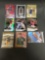 9 Card Lot of SERIAL NUMBERED Sports Cards from Huge Collection - Stars, Rookies & More!
