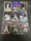 9 Card Lot of BASEBALL ROOKIE CARDS with Big Time Prospects and Future Stars