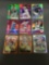 9 Card Lot of REFRACTOR & PRIZM Sports Cards with Rookies Stars and More!