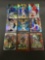 9 Card Lot of REFRACTOR & PRIZM Sports Cards with Rookies Stars and More!