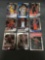 9 Card Lot of BASKETBALL ROOKIE CARDS with Stars and Newer Sets - HIGH BOOK VALUE!