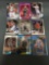 9 Card Lot of BASKETBALL ROOKIE CARDS with Stars and Newer Sets - HIGH BOOK VALUE!