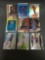 9 Card Lot of BASKETBALL ROOKIE CARDS with Stars and Newer Sets - HIGH BOOK VALUE!