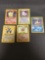 5 Card Lot of Vintage Holofoil Rare Pokemon Cards from Huge Collection