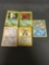 5 Card Lot of Vintage Holofoil Rare Pokemon Cards from Huge Collection