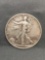 1943 United States Walking Lberty Silver Half Dollar - 90% Silver Coin from Estate