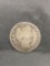 1897 United States Barber Silver Quarter - 90% Silver Coin from Estate