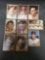 9 Card Lot of Vintage 1962 Topps Baseball Cards from Estate Collection