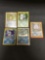 5 Card Lot of Vintage Holofoil Rare Pokemon Cards from Huge Collection
