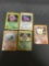 5 Card Lot of Vintage Holofoil Rare Pokemon Cards from Huge Collection