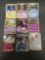 9 Card Lot of Pokemon Holofoil Trading Cards - Modern and Older - from Huge Collection